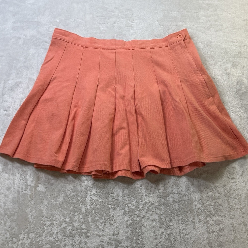 Urban Outfitters Tennis Skirt Pink Pleated Mini‎ NWT Size L